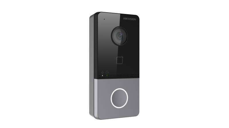 Hikvision - Plastic IP Video Doorbell with WiFi