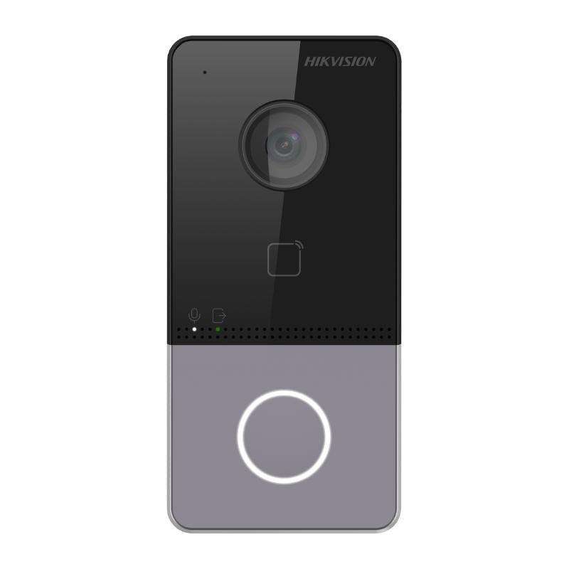 Hikvision - Plastic IP Video Doorbell with WiFi
