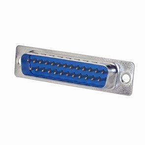 Plug D Sub 25 W Pcb Straight Metal Yen25 P
