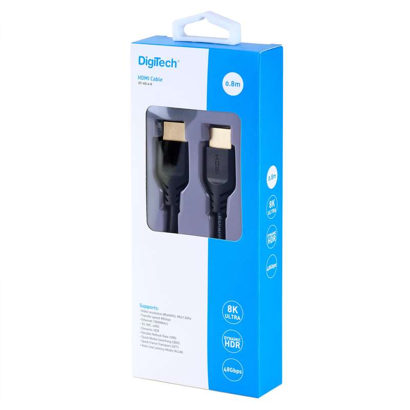 Hdmi Cable 0:8 M 2:1 V 8 K