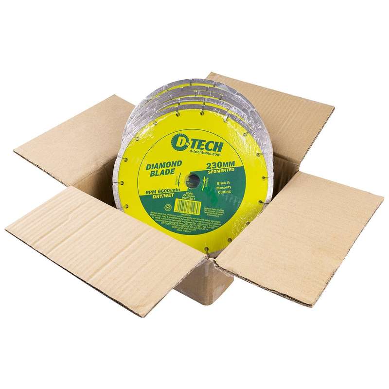Diamond Blade Segmented Std. 230 X 22.23 Mm Bulk 25 Pc