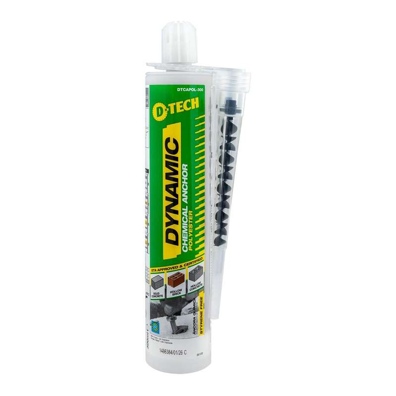 Chemical Anchor Polyester 300 Ml Styrene Free Dynamic 700406