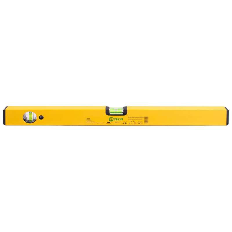 Spirit Level Box 600 Mm X 1.4 Mm 2 X Vial 0.5 Mm Accur. Alum.