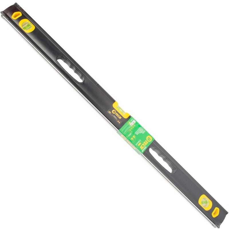 Spirit Level Beam 1000 Mm X 1.6 Mm 3 X Vial 0.5 Mm Accur. Alum.