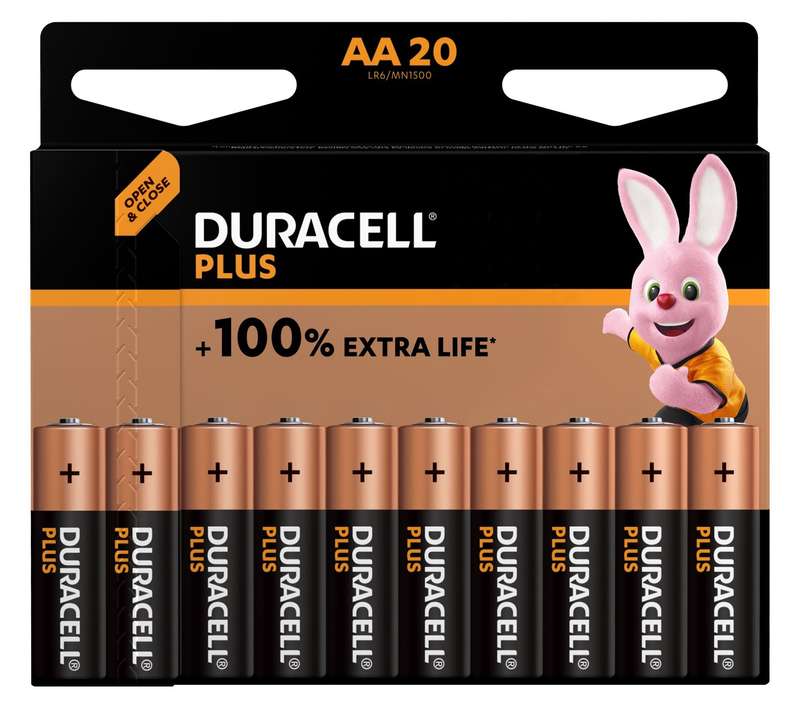 Batteries Duracell Mainline Aa P20 P/10