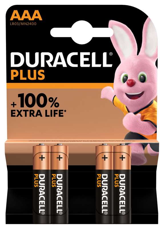 Batteries Duracell Mainline Aaa P04 P/10