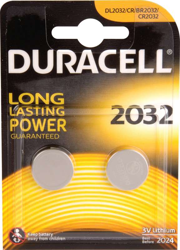 Batteries Duracell Coin 2032 P02 P/10