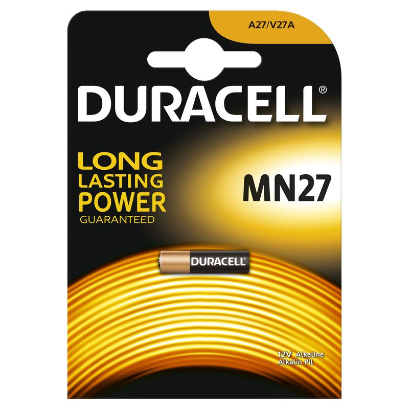 Batteries Duracell Alkali Mn27 P01 P/10