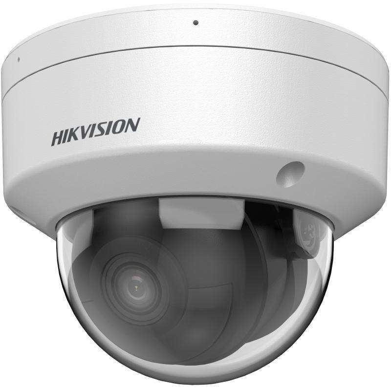 Hikvision - AcuSense 4MP dome 2.8mm lens 30m IR 120dB WDR F1.0 lens 12VDC/POE
