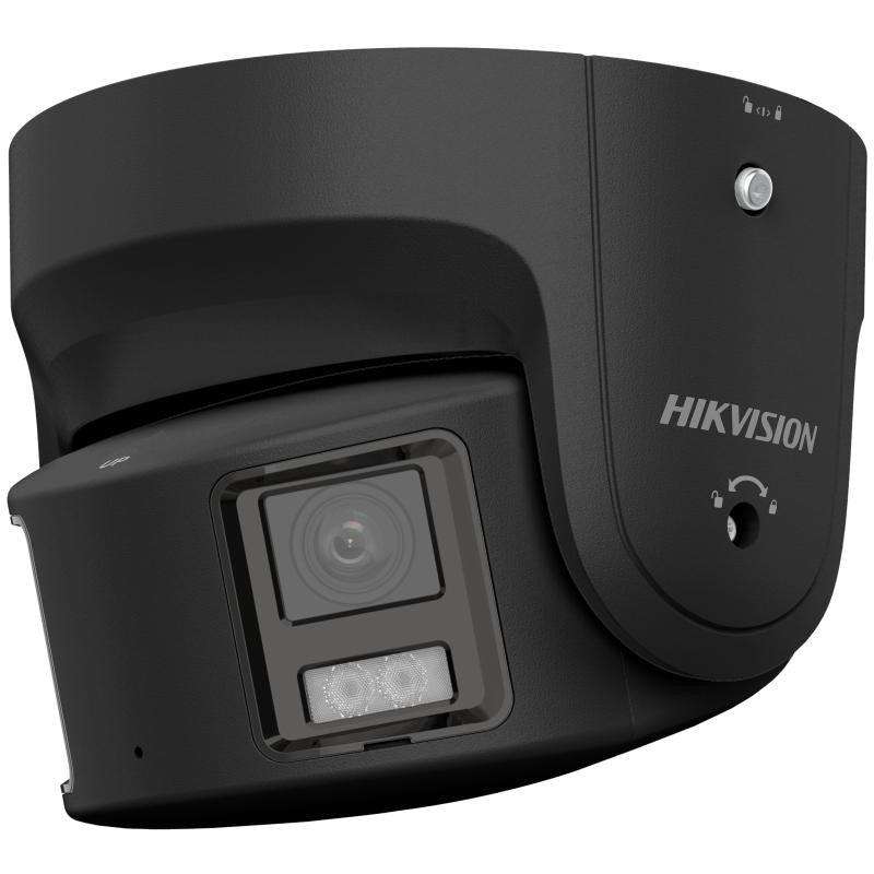 Hikvision - ColorVu 8MP turret 4mm lens up to 30m illumination 130dB WDR  microphone 1 audio/ 1 a...