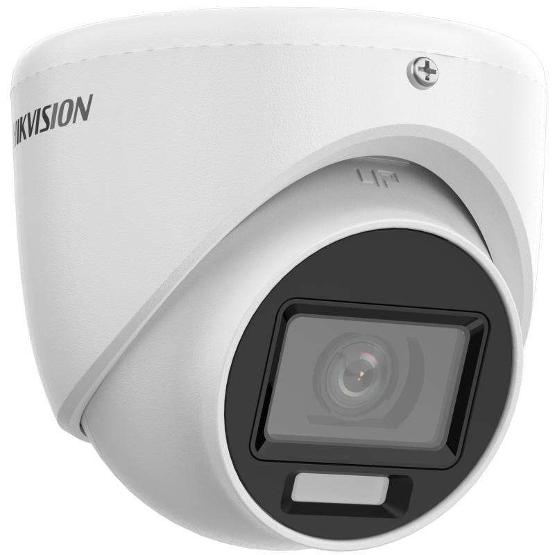 Hikvision - Turbo HD 2MP metal turret 2.8mm lens 20m hybrid IR/white light 12VDC