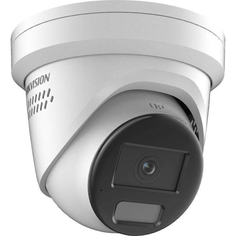 Hikvision - ColorVu 4MP turret 2.8mm lens 30m illumination 130dB WDR  microphone 1 audio/ 1 alarm...