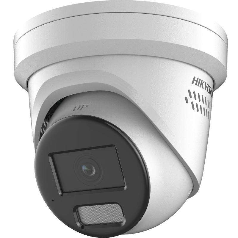 Hikvision - ColorVu 4MP turret 2.8mm lens 30m illumination 130dB WDR  microphone 1 audio/ 1 alarm...