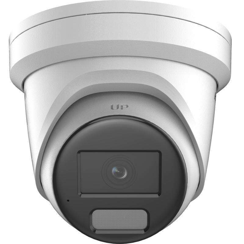 Hikvision - Hybrid ColorVu 4MP turret 2.8mm lens 40m hybrid IR/white light 130dB WDR 12VDC/POE
