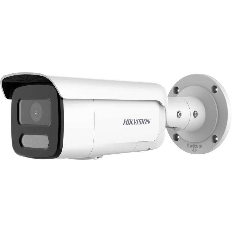 Hikvision - AcuSense 2MP bullet 6mm lens up to 60m IR 120dB WDR microphone 1 audio/ 1 alarm I/O b...