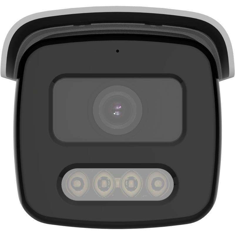 Hikvision - AcuSense 2MP bullet 4mm lens up to 60m IR 120dB WDR microphone 1 audio/ 1 alarm I/O b...