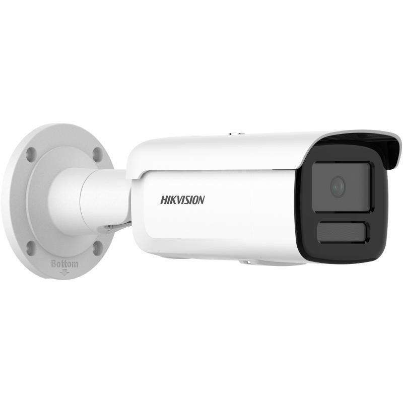 Hikvision - Hybrid ColorVu 4MP bullet 4mm lens 60m hybrid IR/white light 130dB WDR 12VDC/POE