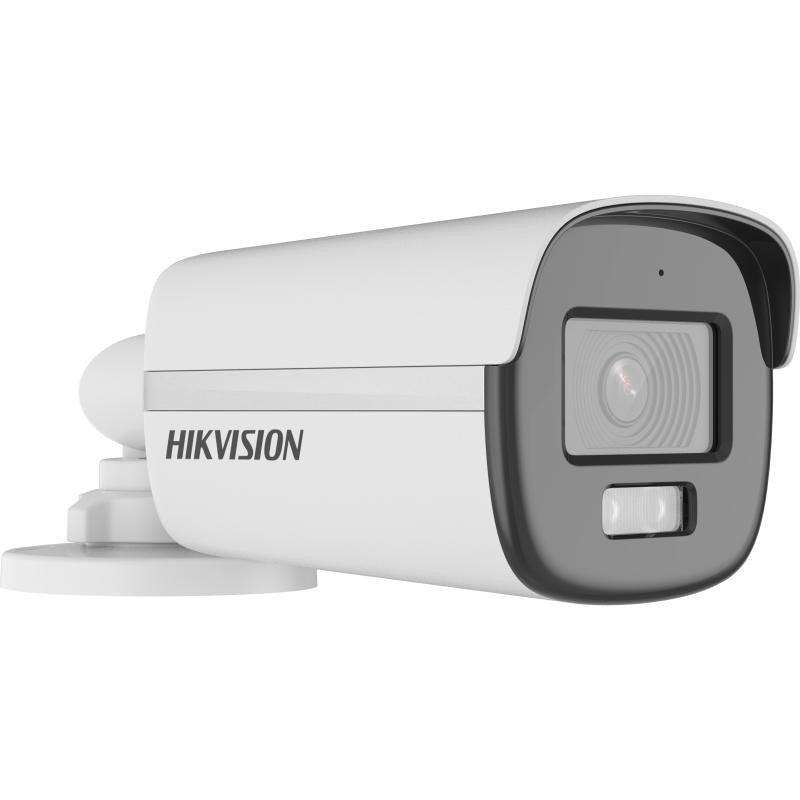 Hikvision - Eco-ColorVu 2MP bullet 2.8mm lens 20m IR/20m white light microphone 12VDC