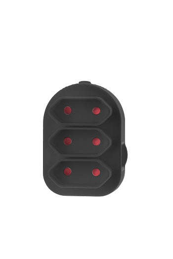 Adaptor Triple Euro Black E/Mate