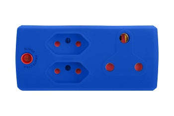 Adaptor 1 X16 A+2 X5 A Blue E/Mate Xxx