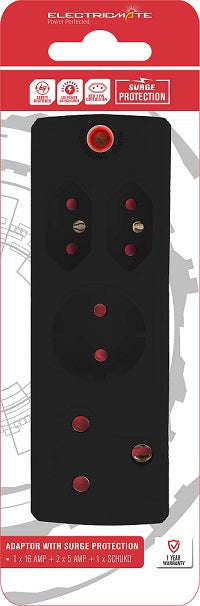 Adaptor 1 X16 A+2 X5 A+1 Xsk Surge Black