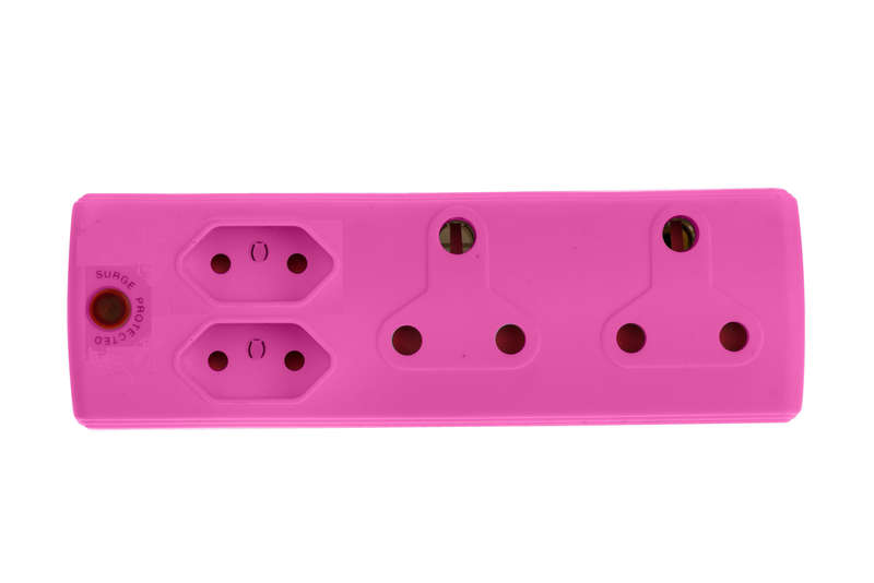 Adaptor 2 X16 A+2 X5 A Pink E/Mate Xxx