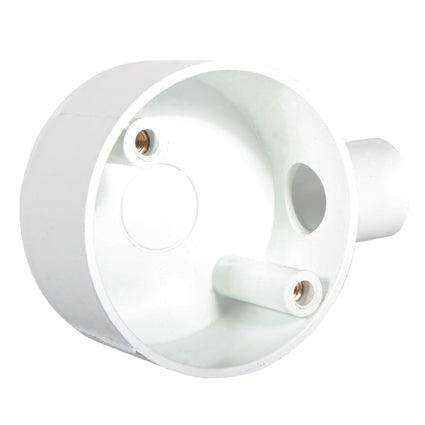Pvc Junction Box 1 Way 20mm Single Pack