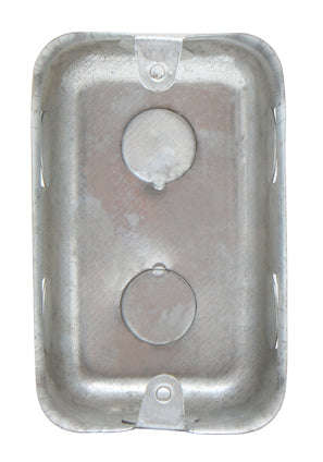 ***Flush Steel Wall Box 4x2 0.5mm Galv (See Re374)