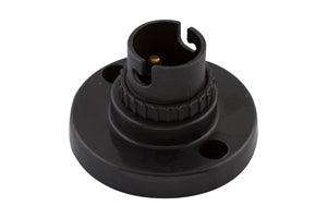 Lampholder B22 Nylon Black Batten