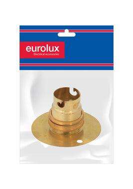 Lampholder Batton Brass B22 H/C & Bag Pp