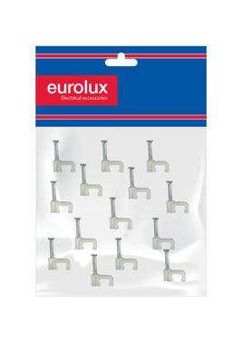 Cable Clips Flat 5.0mm Qty.100 Loose