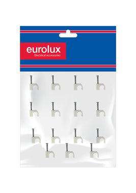 Cable Clips Round 6.0mm Qty. 100 Loose
