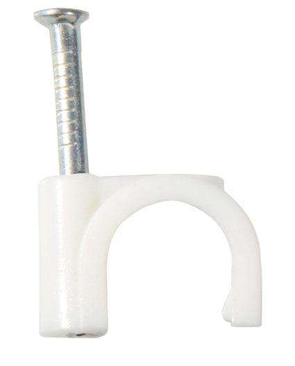 Cable Clips Round 8.0mm Qty.100 Loose