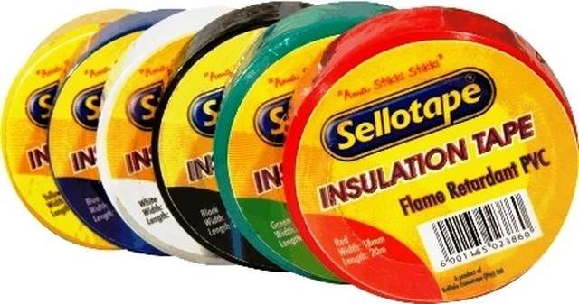 Tape Sello Insulation 18 X20 M Black