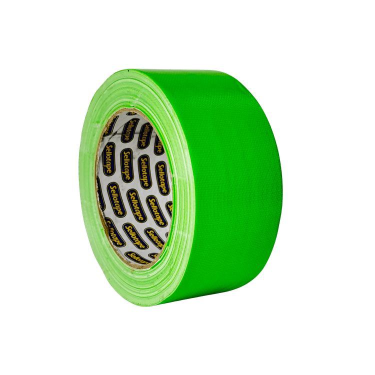 Tape Sello Duct Lumo Green 48 Mmx20 M