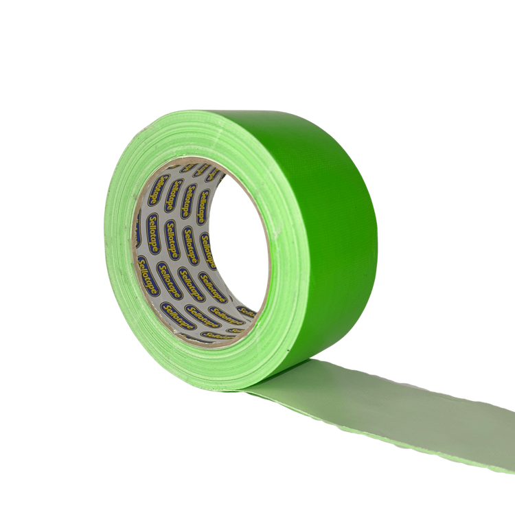 Tape Sello Duct Lumo Green 48 Mmx20 M