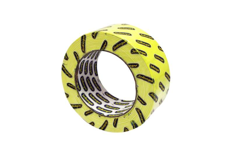 Tape Sello Duct Lumo Yellow 48 Mmx20 M