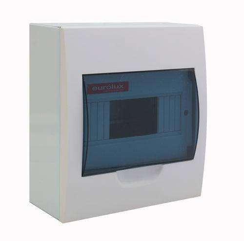 Surface 8 Way Din Rail Distribution Board