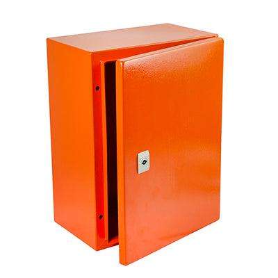 Enclosure M/Steel 400 X300 X200mm Ip65 Orange