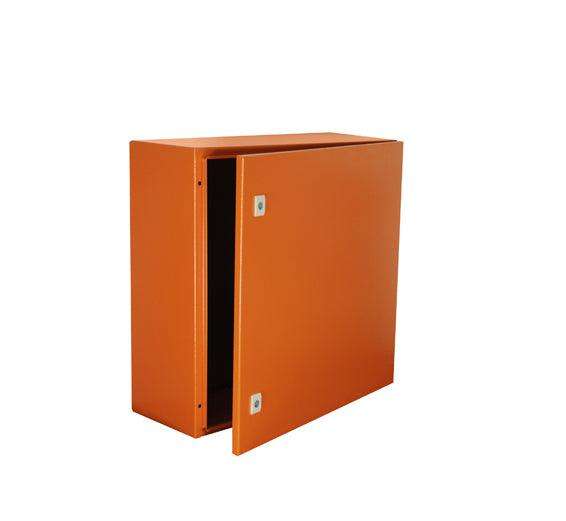 Enclosure M/Steel 600x600x250mm Ip65 Orange