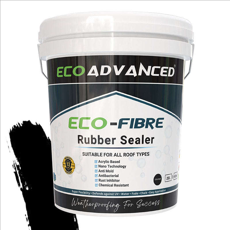Eco Advanced Ecofibre Rubber Sealer 20 L Black