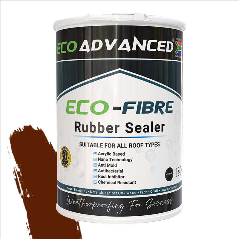 Eco Advanced Ecofibre Rubber Sealer 5 L Brown