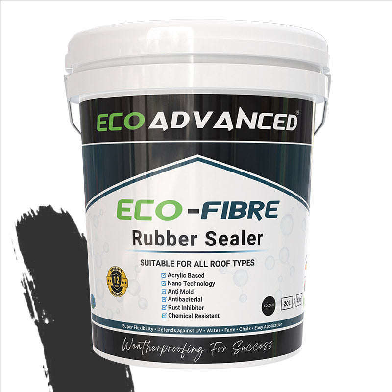 Eco Advanced Ecofibre Rubber Sealer 20 L Charcoal