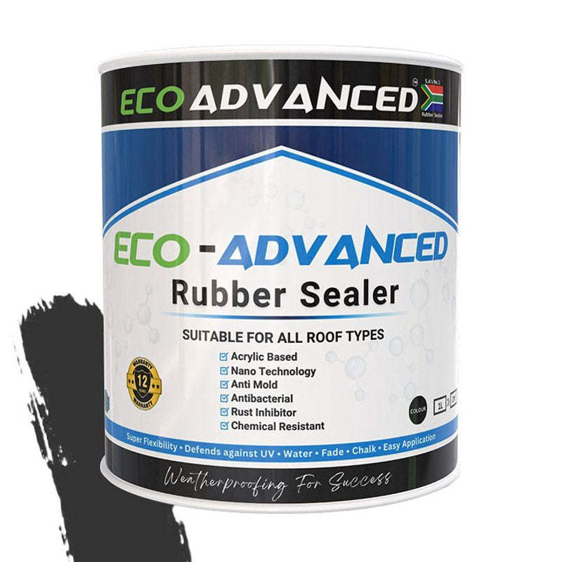 Eco Advanced Rubber Sealer 1 L Charcoal