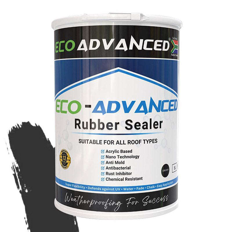 Eco Advanced Rubber Sealer 5 L Charcoal