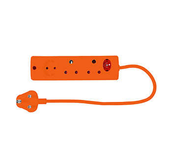 Multiplug 3 Way Orange E/Mate Xxx