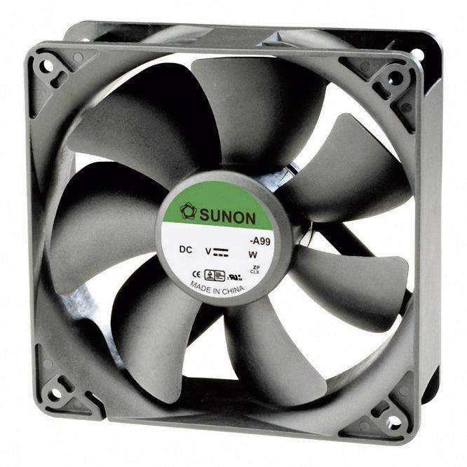 12 Vdc Axial Fan 92sqx25mm Bal 51 Cfm Lead Ef92251 B1 10000 A99 *A*