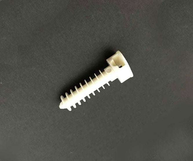 Plug Cable Tie Fixing White 8mm Eh1 W8