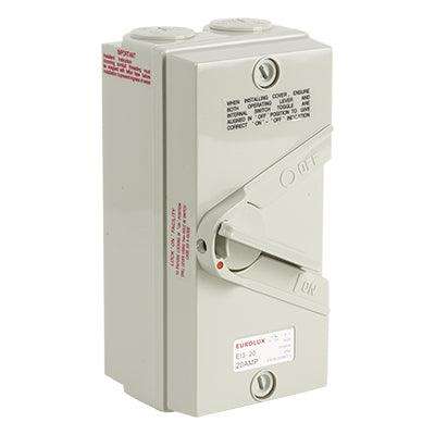 Isolator Switch 3 Pole 20 Amp 440 V Ip66