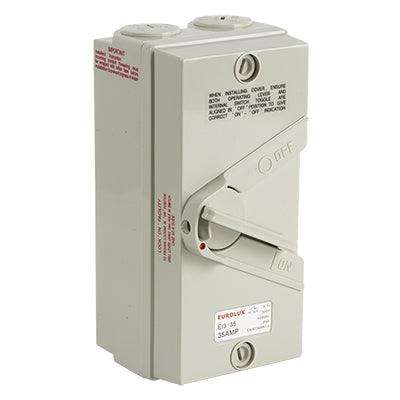 Isolator Switch 3 Pole 35 Amp 440 V Ip66